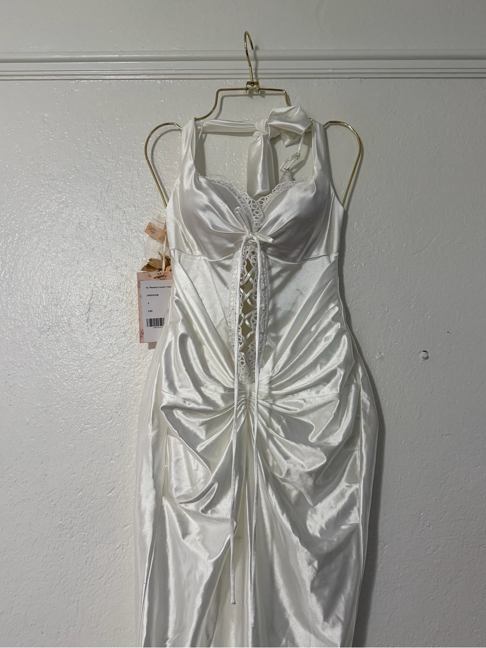 LaceMade St. Phoenix Corset Dress size Small Bride Wedding Fairy Regency Party - Picture 4 of 16